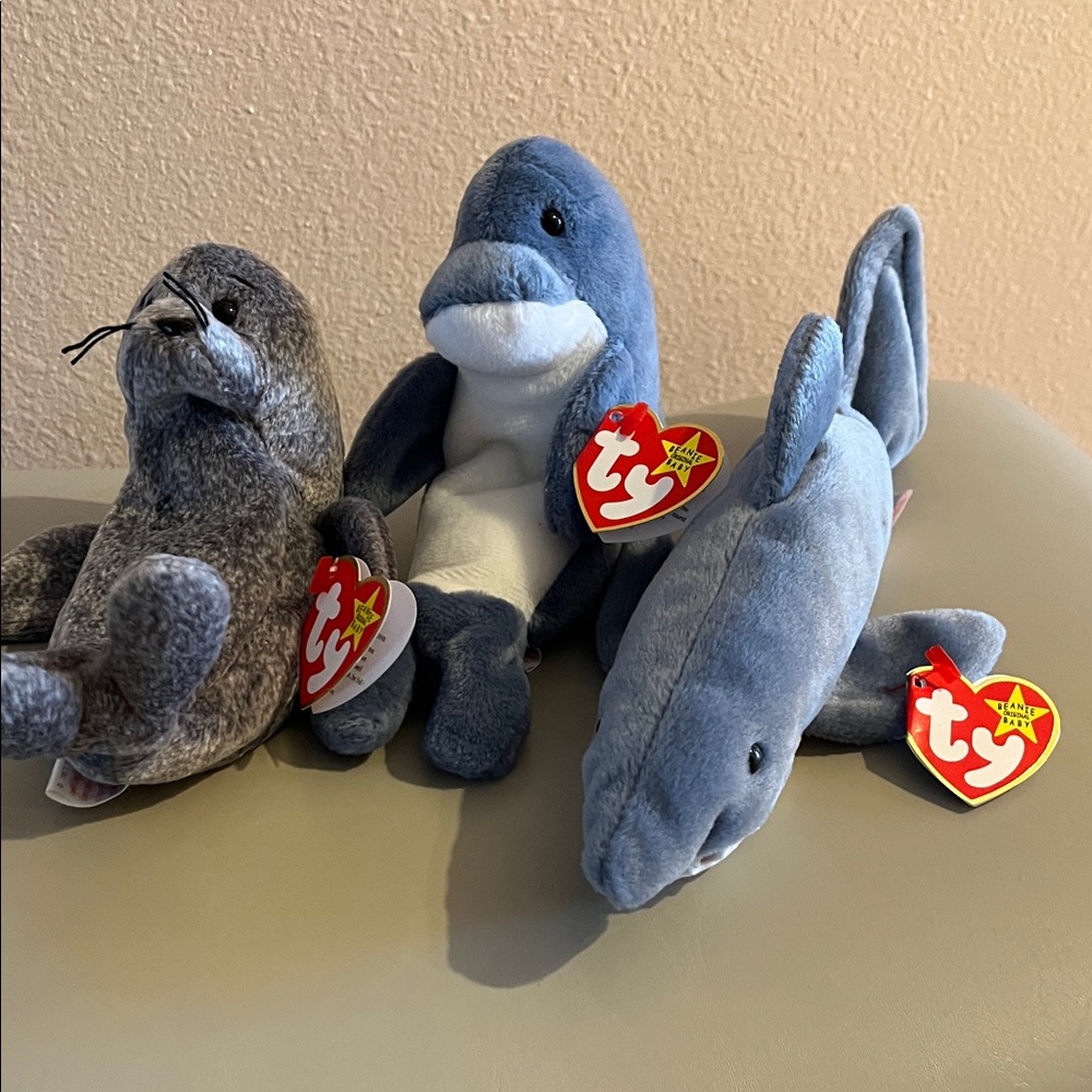 NWT Ty Beanie Babies TRIO 1990’s
